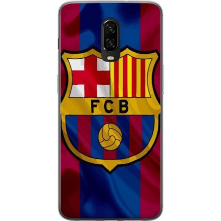 Kompatibelt Mobildeksel til OnePlus OnePlus 6T FC Barcelona Fotballklubb Spania La Liga tradisjonsrik klubb med offensivt spill, store navn og sterk u