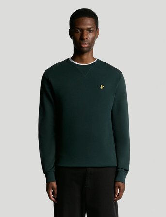 Lyle & Scott Crew Neck Sweatshirt - Green - XS