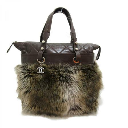 Chanel Vintage - Vintage Väskor - Brun - Dam - Storlek: One Size, Dam, Storlek: ONE SIZE