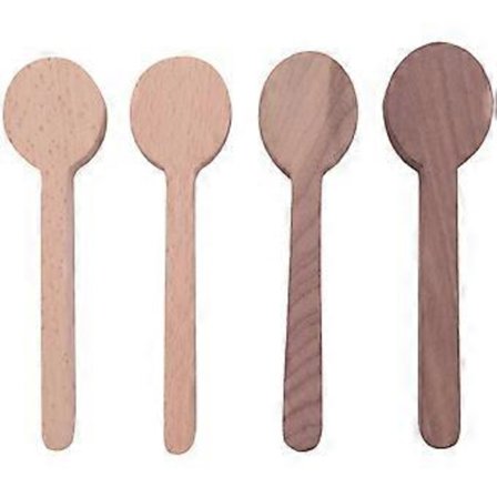 Träslev Ämne Bok och Valnöt Trä Obehandlat Träslöjd Täljsats För Täljare (