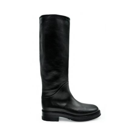 Strategia, Leather boots Zwart, Dames, Maat:36 EU