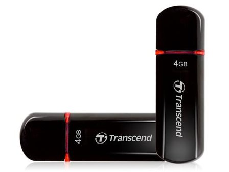 Transcend JetFlash 600 - USB-flashstasjon - 4 GB
