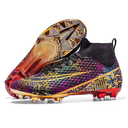 Laadukkaat jalkapallokengät, jotka sopivat pojille, ammattimaisille miehille, ultrakevyet jalkapallokengät, lasten harjoitteluun, hengittävät unisex-