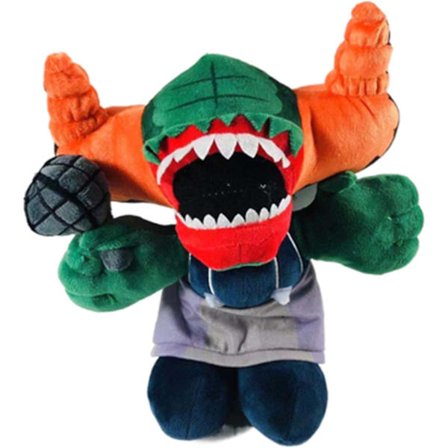 Friday Night Funkin Plushies Tricky, fnf Tricky Plyschleksak, 10 tum