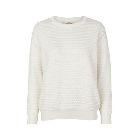 Basic Apparel Vicca Sweater Organic Hvid, Dame