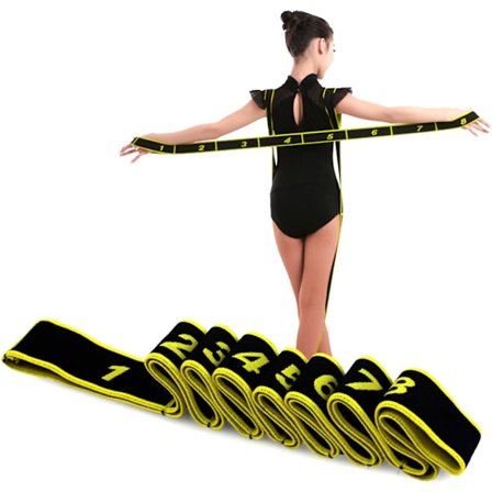 Treningsløkker - Elastiske Bånd for Stretching, Latin Dans, Yoga og Pilates