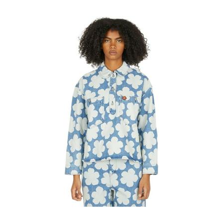 Kenzo Shirts Blå, Dame Skjorter