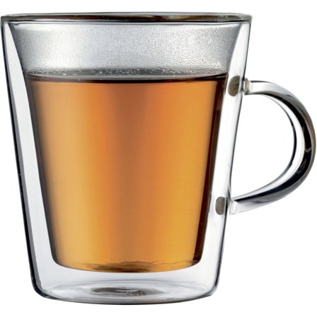 Bodum CANTEEN Dubbelväggat glas m handtag, 2 st. - 0,2 l | Dukning & Servering > Glas | Bagaren och Kocken
