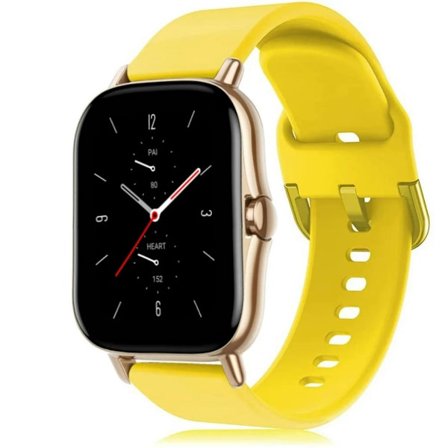 Silikonarmband för Amazfit GTS/GTS 2/GTS 2e/GTS 2 mini/GTR 42mm Armband, 20mm Armbandersättning Snabbfrigörande Klockarmband för Amazfit Bip/Bip Lite