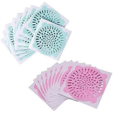 20 kpl Suodatin Tukkeutumisenesto Viemäritarra Lattiakaivon Tarrat WC:n Tukkeutumisenesto Tarrat Viemärinreiän Tarra Pesualtaan Tukkeutumisenesto 