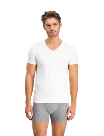 Levi's Levis Men V-Neck 2P - White - L