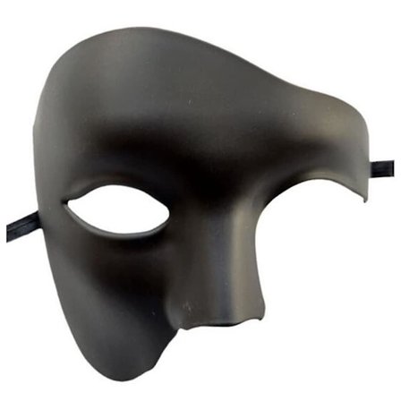 Herrar Halv Ansikts Maskerad Phantom Of The Opera Bal Mask Halloween Jul Mask För Mardi Gras Fest Karnevaler
