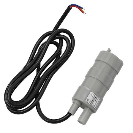 Vandpumpe DC Nedsænkbar Pumpe 600L/H ABS+kobber DC 12V Holdbar Til Camping Have Mini Pumpe Motoraksel Robust