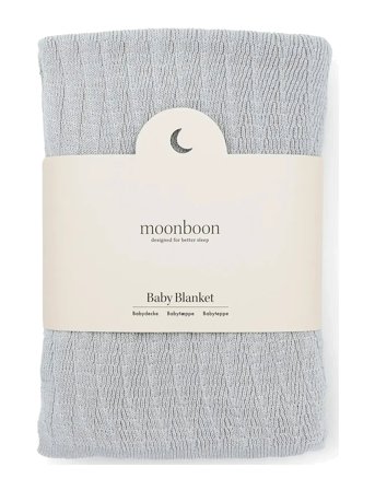Moonboon Baby Blanket - Grey - 100X 80CM