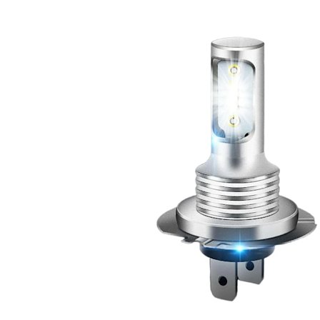 2x H7 LED Frontlykter 6000k Super Hvit 110w 8000lm Frontlyktsett