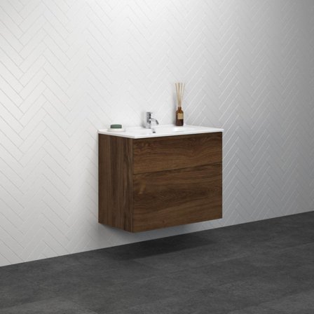 Dansani Luna Kantate Kommodpaket 81 cm Brun ek, Badrum