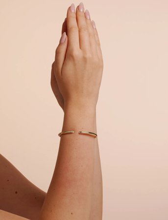 SNÖ of Sweden Veil Crystal Brace G/Clear - Onesize - Gold - ONE SIZE