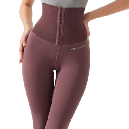 Bekväma Sport Yoga Leggings Hög Midja
