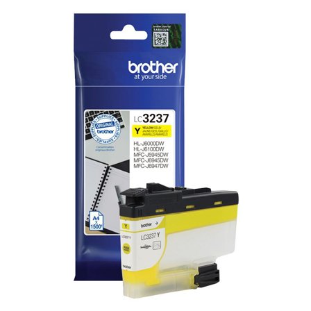 BROTHER Bläckpatron LC3237Y Gul - Lyreco - Toner och bläck - Bläckpatroner - Bläckpatroner Brother