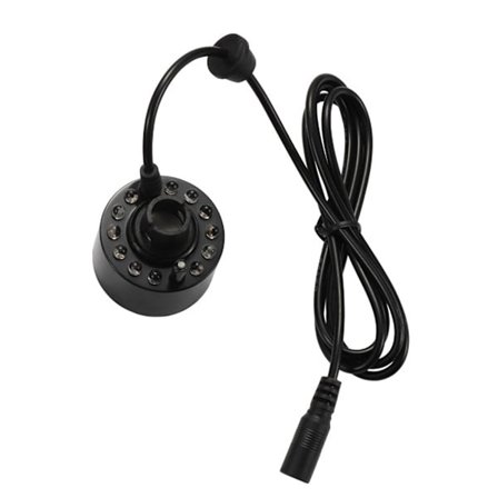 LED Vattenfördelare för Luftfuktare, Vattendimmaskin med Oxidationsbeständig Konstruktion, Kompatibel med Inomhusfontän för Akvarium Reptilhabitat, 