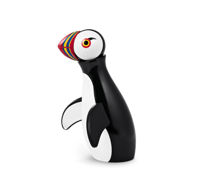 Kay Bojesen Lundefugl Malt bøk H13,5