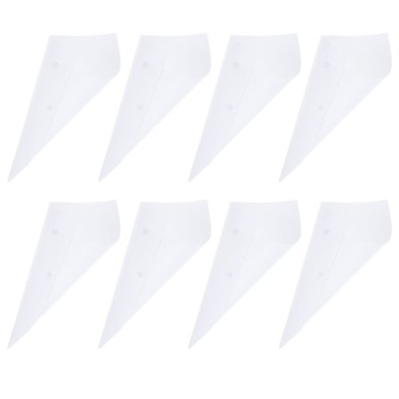 50 stk Bryllupskonfetti Petal Papir Kegle Blomster Kegler Konfetti Kegler Gavegaver