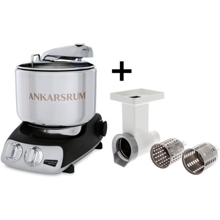 Ankarsrum Assistent AKM 6230 røremaskine + grøntsagssnitter, matsort | KitchenOne