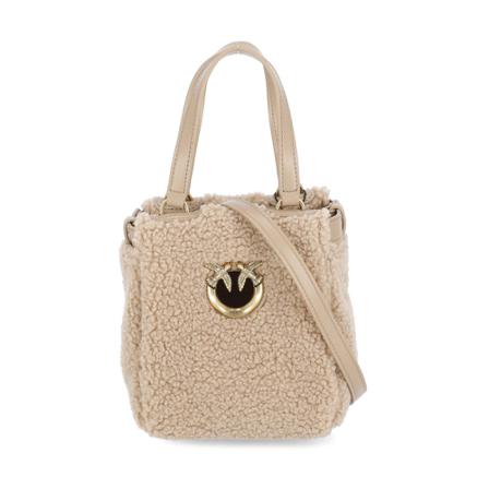 Pinko, Shoulder Bags Beżowy, Kobieta, Rozmiar: ONE Size