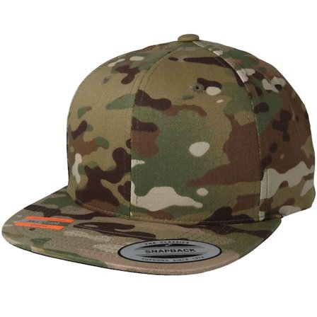Yupoong - Camo snapback Keps - Multicam Snapback @ Hatstore