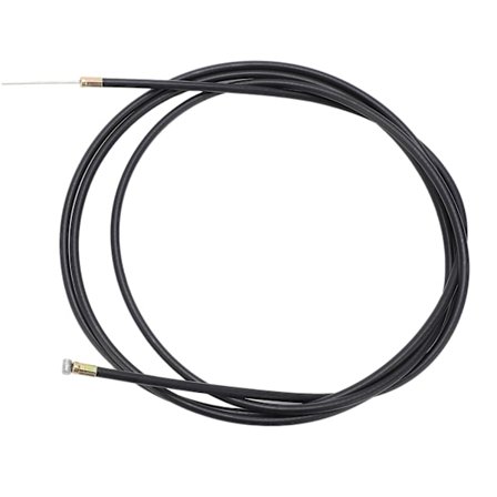 Kaasuttimen kaapelikääntäjäjohdin Universaali Rotary Kart Mini Pyörä Musta ABS Metalli