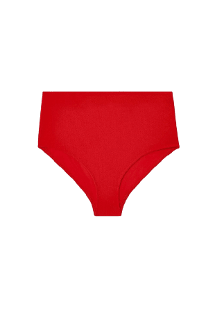 Understatement Highwaist Bikini Briefs Dam Röd S