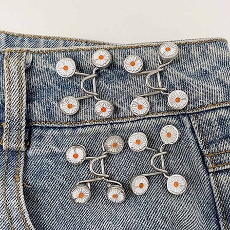 4 stk justerbare knapstifter knapclips 5 5