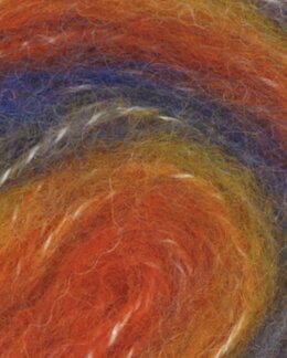 Garn Poppis Oransje multi - Gjestal Garn