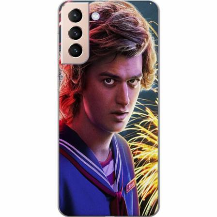 Samsung Galaxy S21 Genomskinligt Skal Stranger Things - Steve