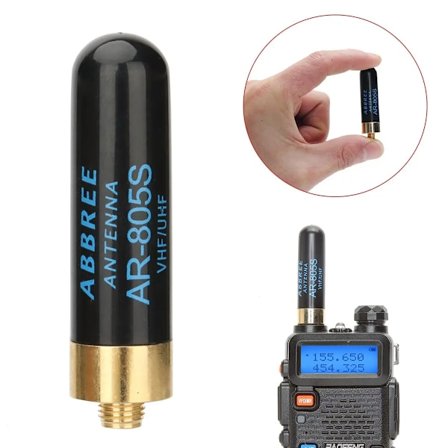 Mini Walkie Talkie Antenne AR-805S SMA- Hun Dual Band High Gain Antenne For Radio