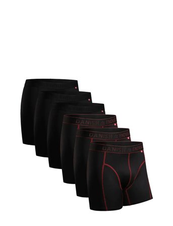Danish Endurance | Men's Sports Trunks 6-Pack | XL