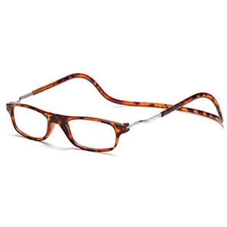 Magnetiske lesebriller sammenleggbare menn kvinner klikk foran hengende sammenleggbare_Supergave 100