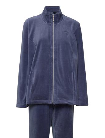 Set-Sweat Sweat-shirts & Hoodies Tracksuits - SETS Tummansiniset Brandtex