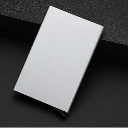 Automatisk Pop Up ID Kreditt Kort Eske Slank Aluminium Lommebok Lomme Etuiet Bank Kreditt Kort Eske