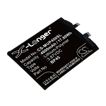 Batteri til SmartPhone, mobil til Xiaomi 12 Pro, 2201122C, 2201122G og andre.