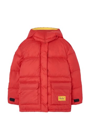 THE ANIMALS OBSERVATORY Lemur Kid Puffer Jacket Maroon - Red - 10 Y