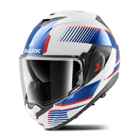 Åpningshjelm Shark OXO Hvit/blå L