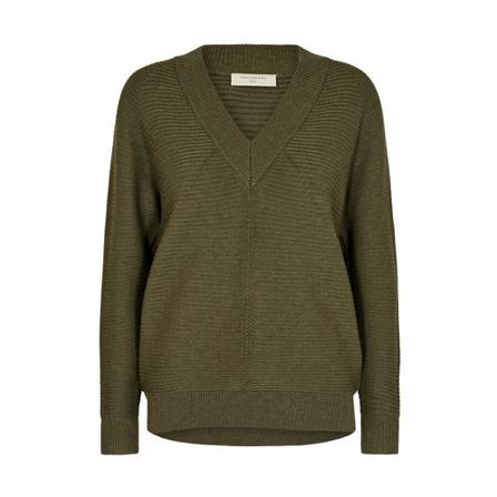 Freequent, knitwear Groen, Dames, Maat:S,Polyamide