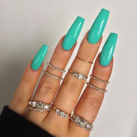 Manikyr Lake Blue Nail Patch 24st