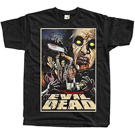 Evil Dead V6 Skräckfilm Svart T-shirt -vuxen, 3xl