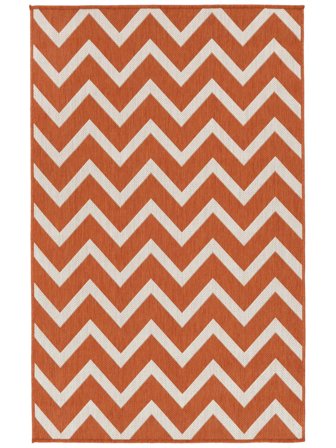 Indoor/Outdoor Rug Washable Small Capri - Rust Red 100X160 Modern Style