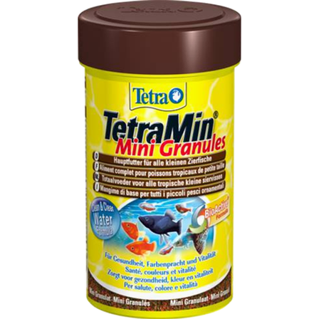 Tetra - TetraMin Minigranulat 100 ml - Akvaristikk - Fiskefôr & fiskemat - Granulatfôr - ZOO.no