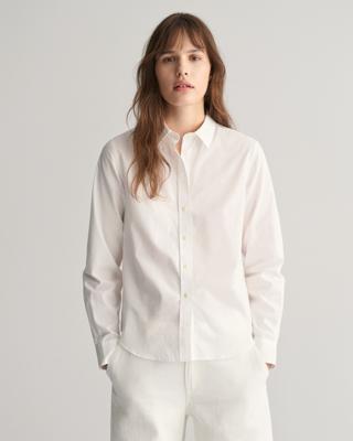 GANT - Poplinskjorte i regular fit - Dame - 34
