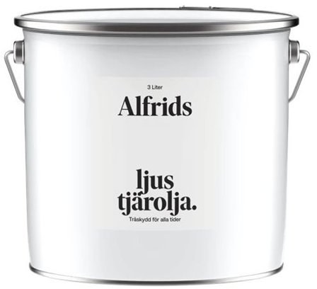 Alfrids Produkter V430017 Tjärolja ljusbrun 3 l, Färg & tapeter