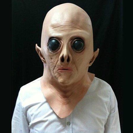 Halloween alien maske til voksne tilbehør ferie fest rekvisitter